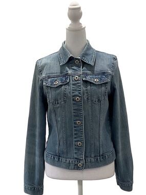 Gap Icon Denim Jacket - Classic Medium Wash  size small